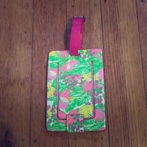 Lilly Pulitzer luggage tag